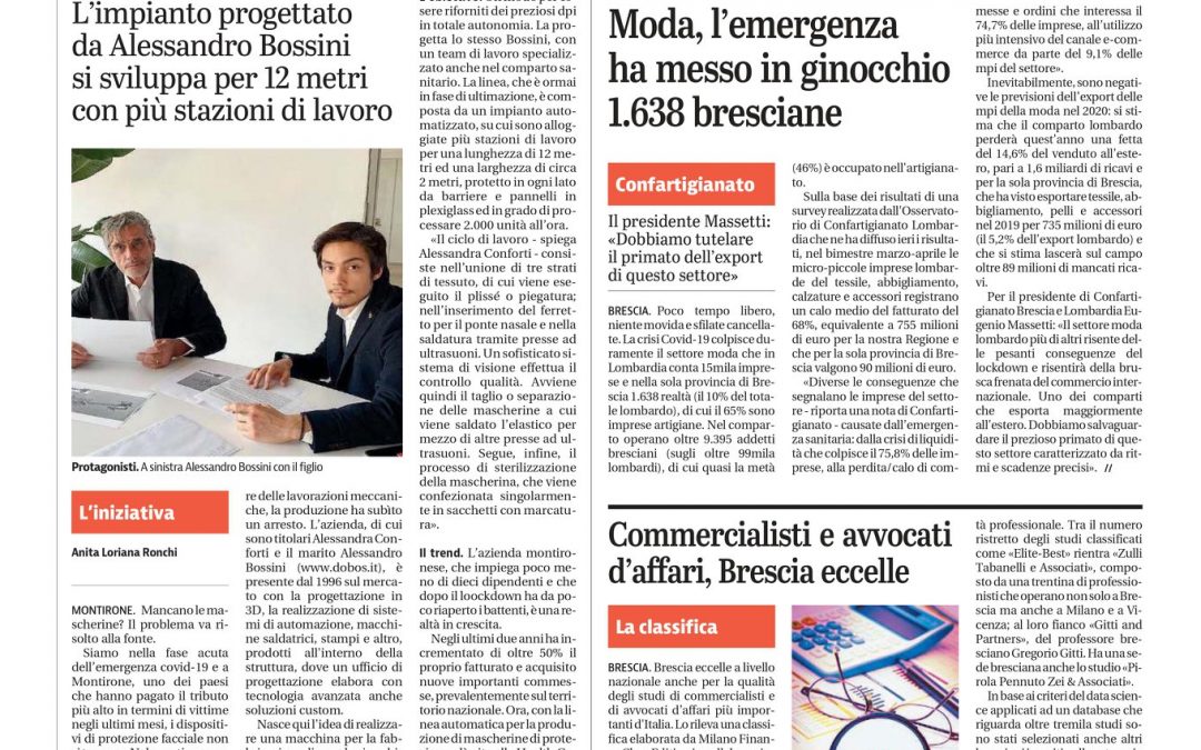 Giornale di Brescia – Economia